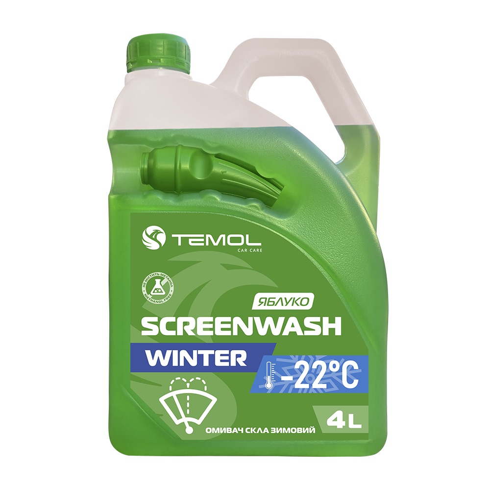 Омивач скла TEMOL WINTER SCREENWASH-22 (Green Apple)
